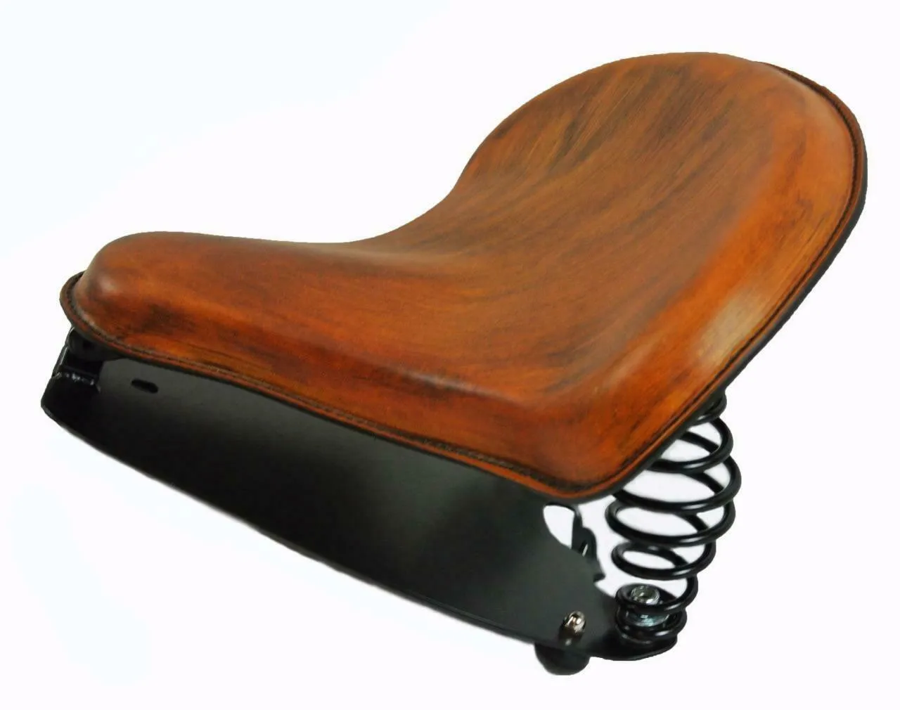 2015-2024 Indian Scout & Bobber Spring Tractor Seat 15x14 Ant Tan Mounting Kit bc