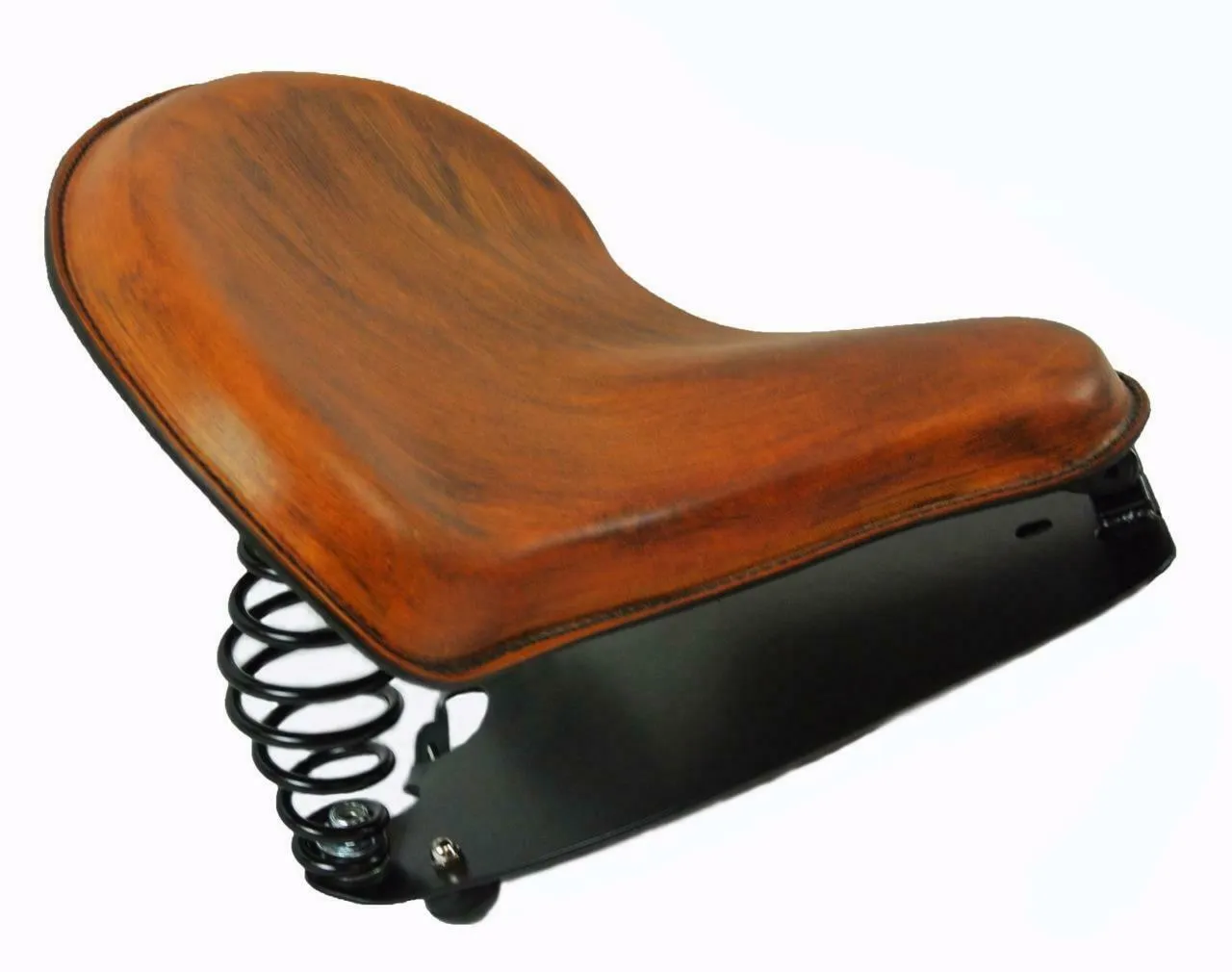 2015-2024 Indian Scout & Bobber Spring Tractor Seat 15x14 Ant Tan Mounting Kit bc