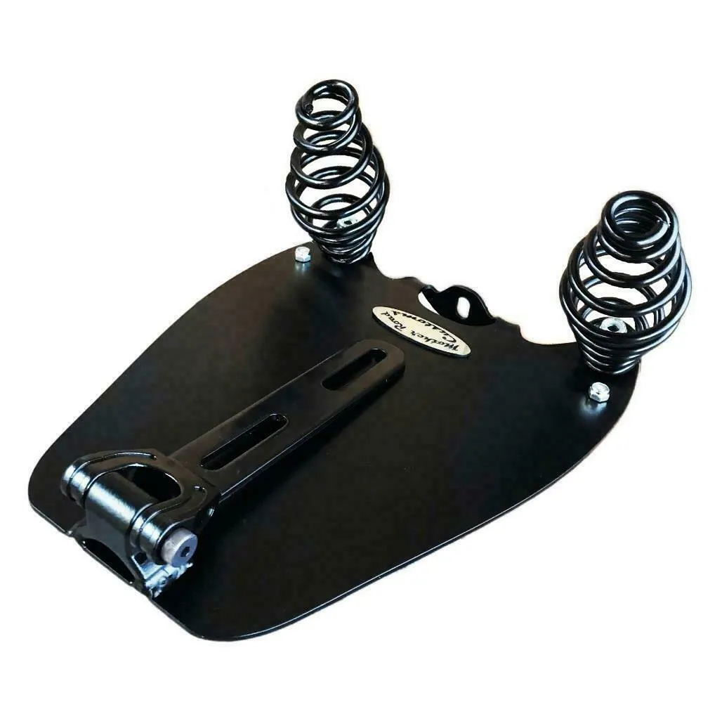 2015-2024 Indian Scout & Bobber Spring Tractor Seat 15x14" ABr Tooled Mounting Kit