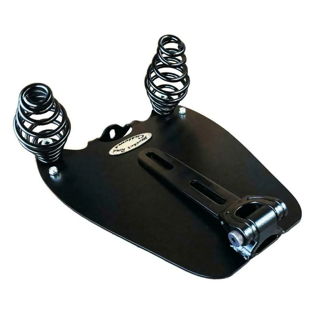 2015-2024 Indian Scout & Bobber Spring Tractor Seat 15x14" ABr Tooled Mounting Kit
