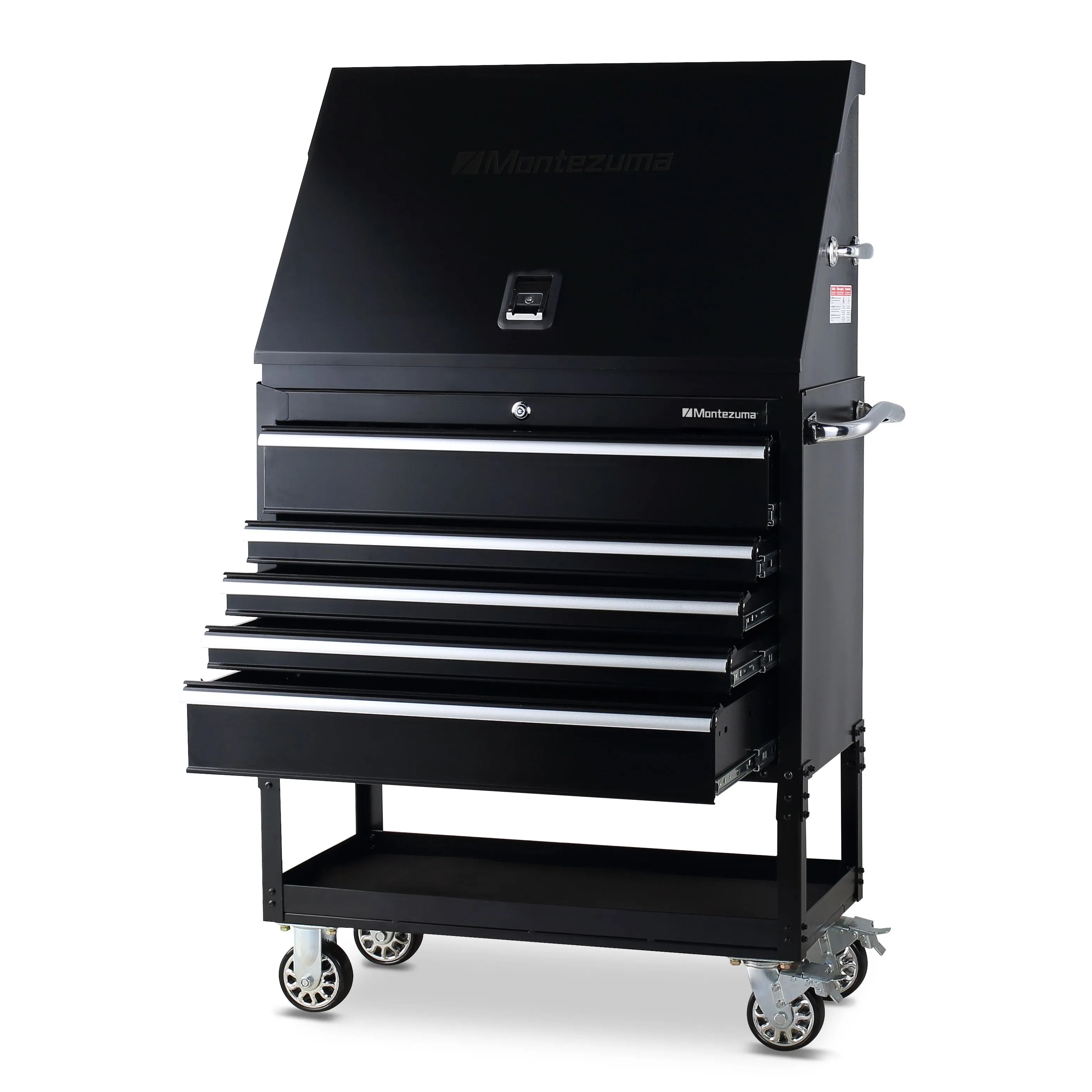 36 in. 5-Drawer Utility Cart