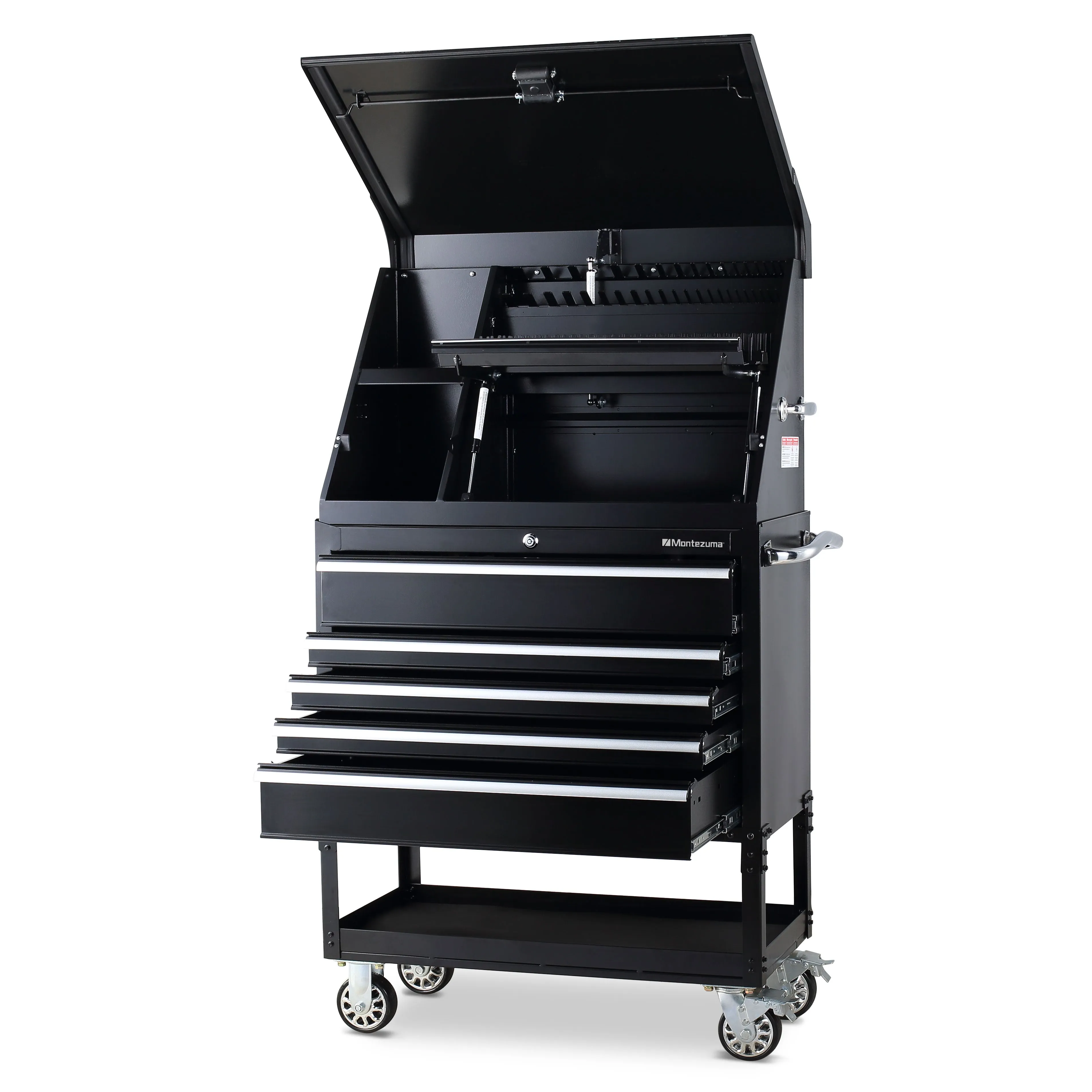 36 in. 5-Drawer Utility Cart