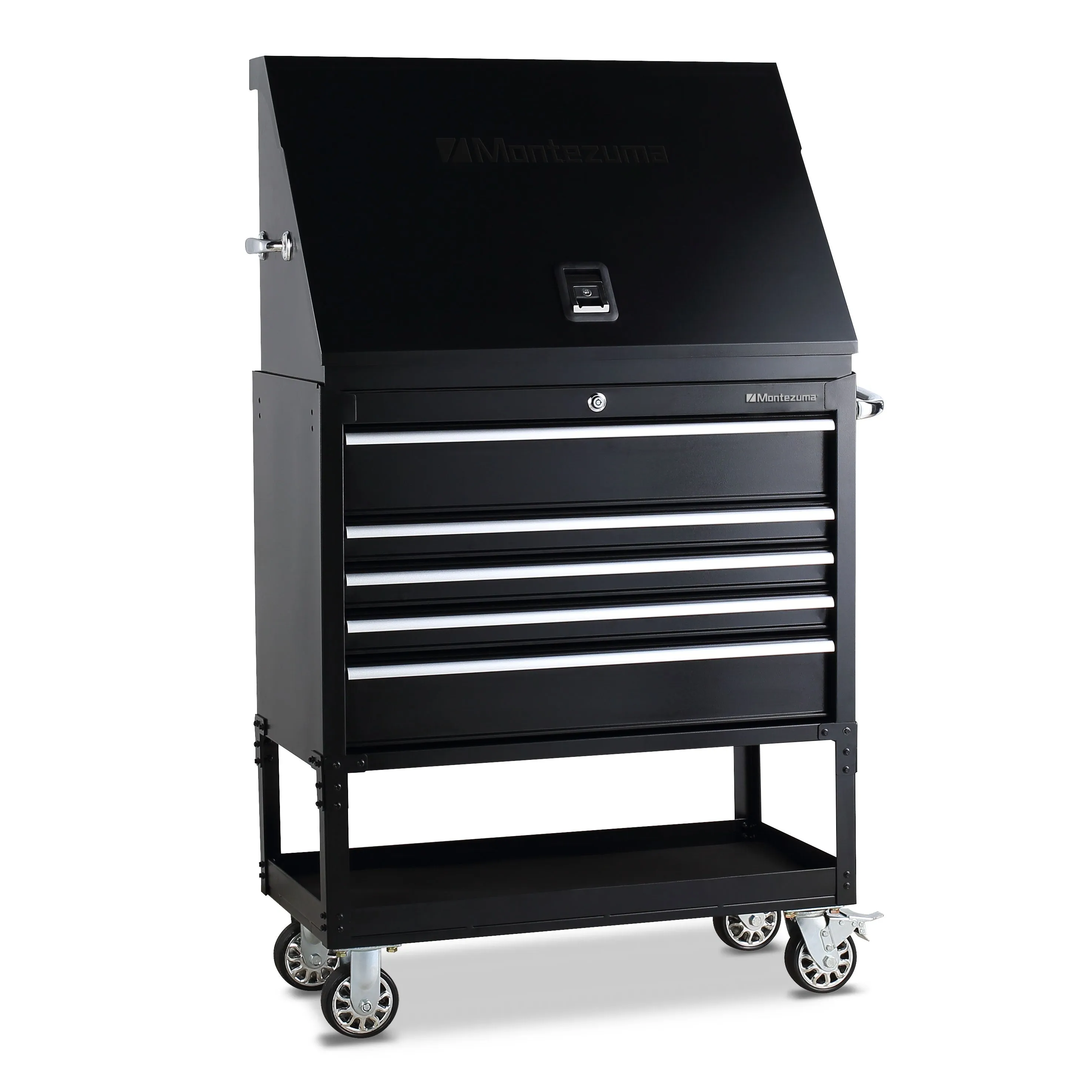 36 in. 5-Drawer Utility Cart