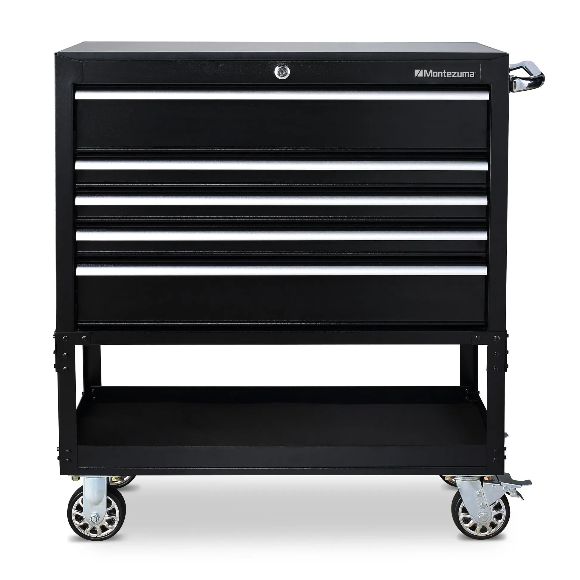 36 in. 5-Drawer Utility Cart