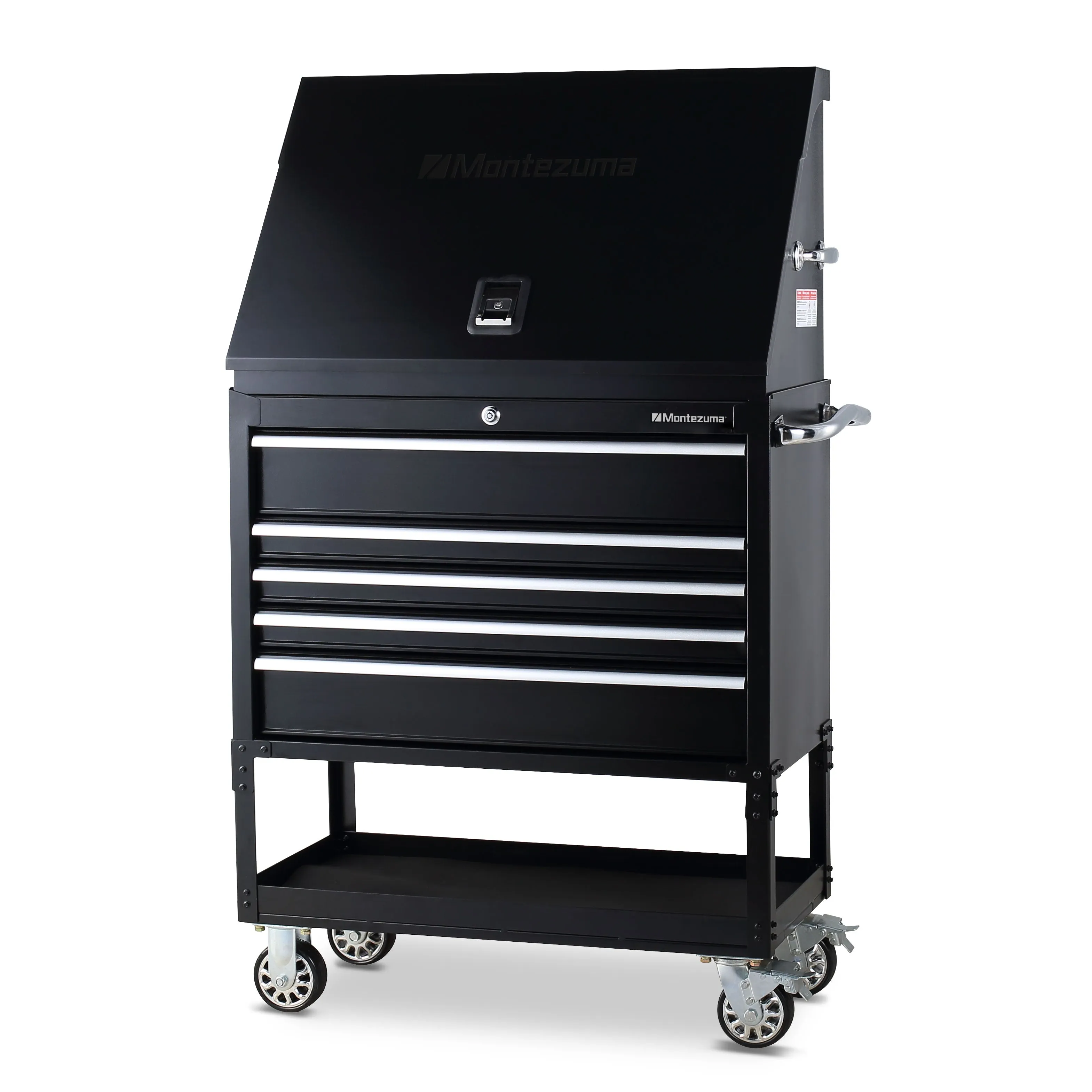 36 in. 5-Drawer Utility Cart