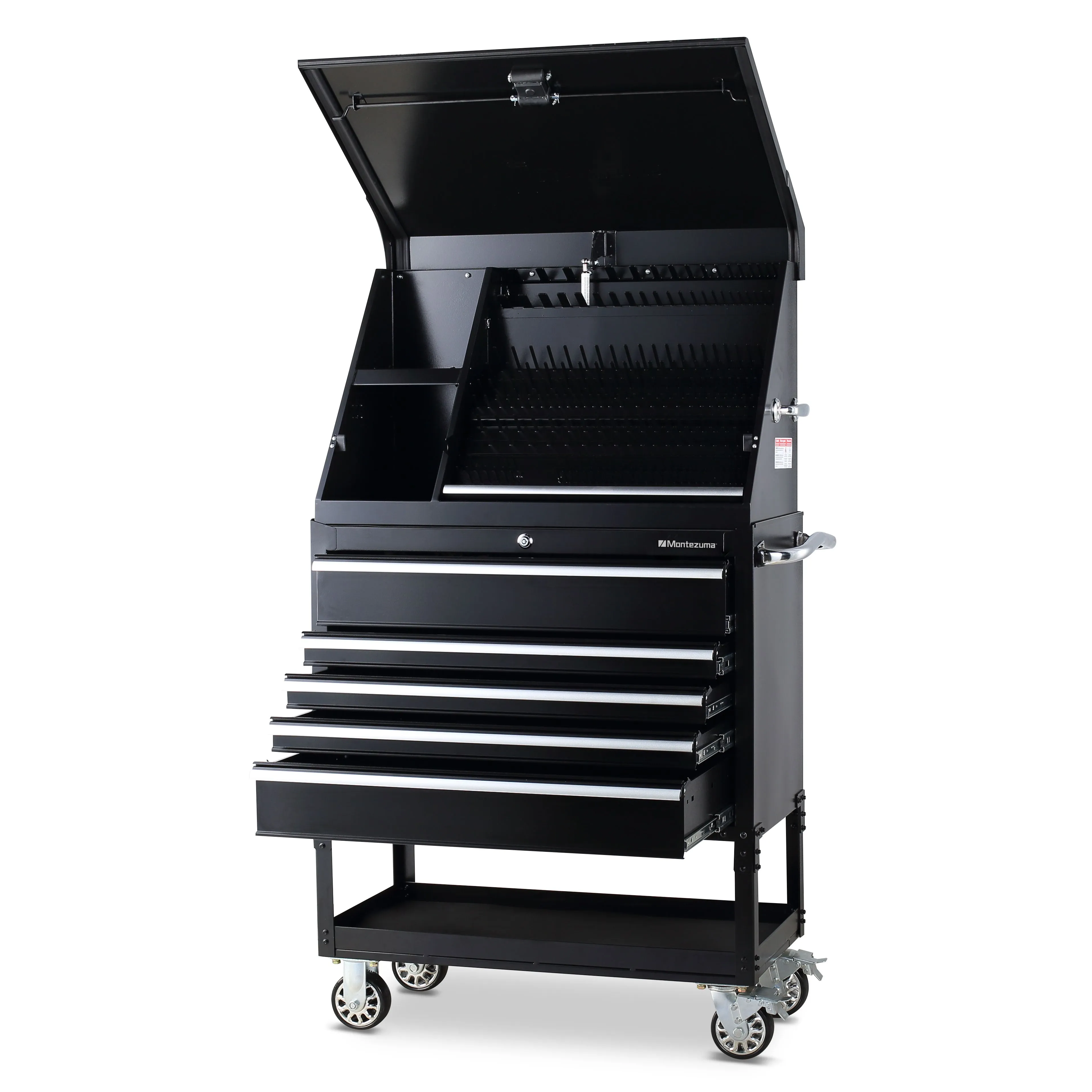 36 in. 5-Drawer Utility Cart