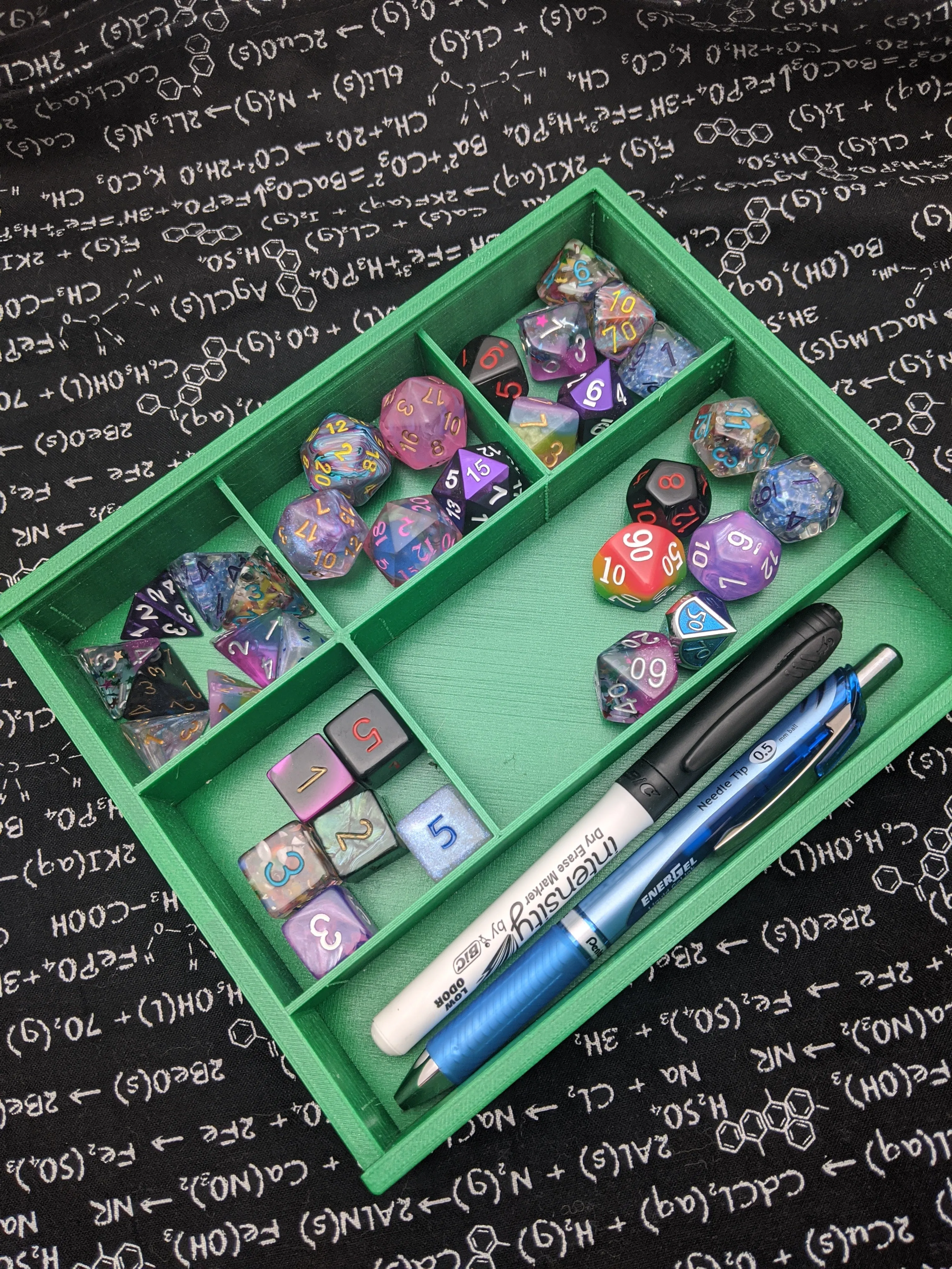 3D printed Notions Box--Fuzzy Bumblebee