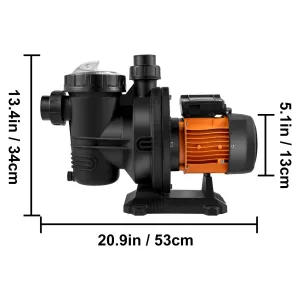 48v DC-Direct or 72v Solar Stainless & Brushless Pool Pump