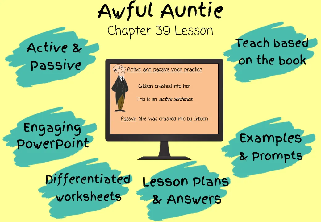 Active and Passive Sentences Lesson