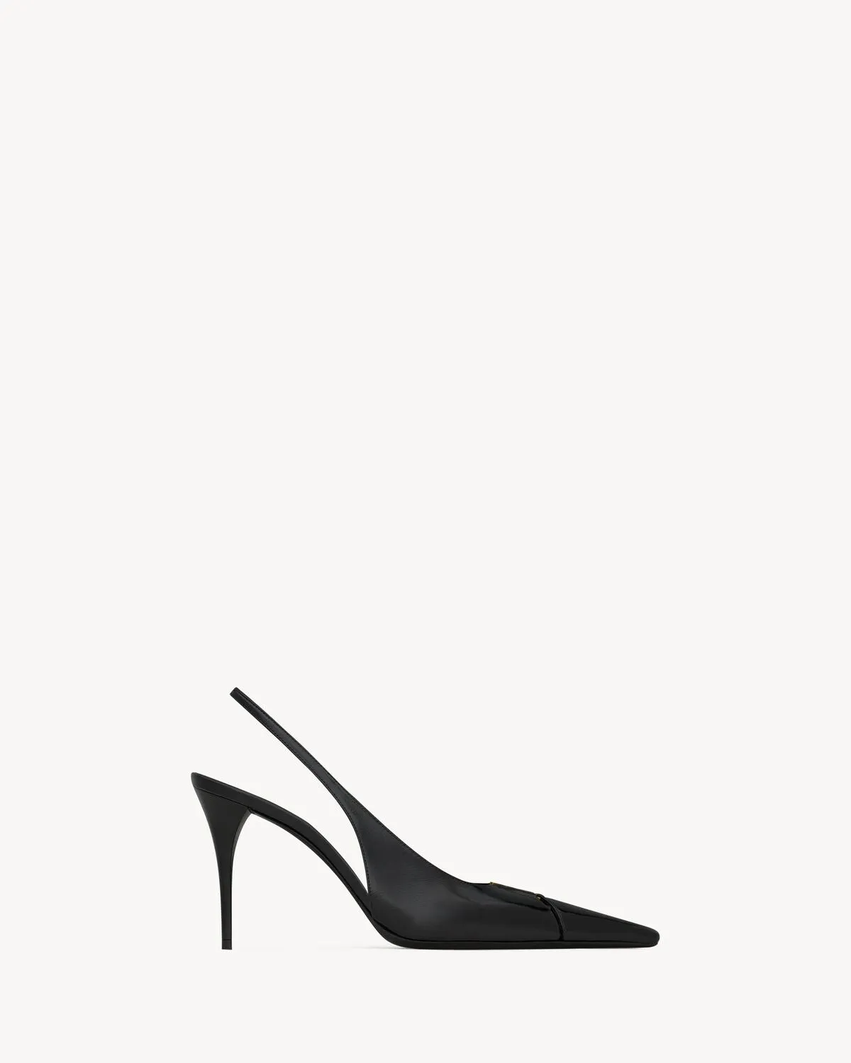 Babylone Breteuil Slingback Pumps In Smooth Leather