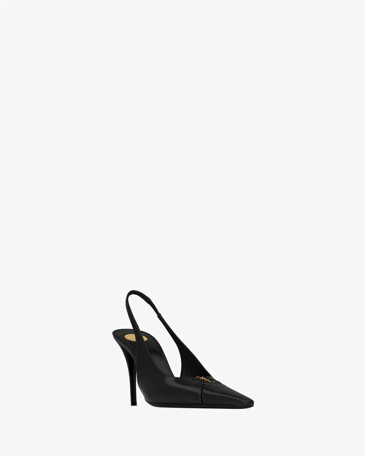 Babylone Breteuil Slingback Pumps In Smooth Leather