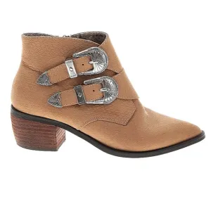 Band of Gypsies Jericho Buckle Ankle Booties Pointed Toe