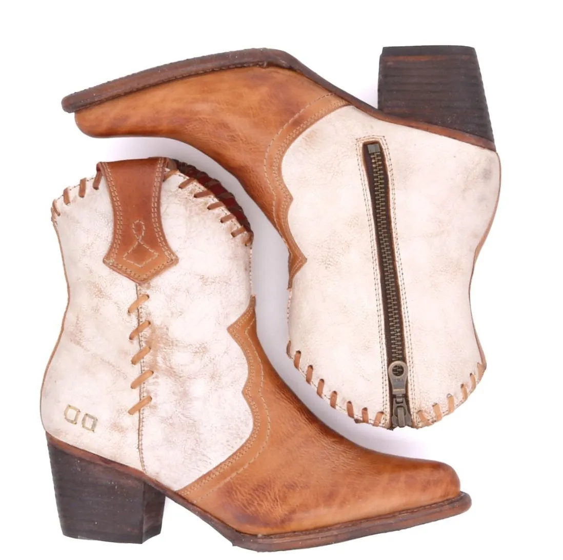 Bedstu Baila || Tan Rustic Nectar Lux Booties