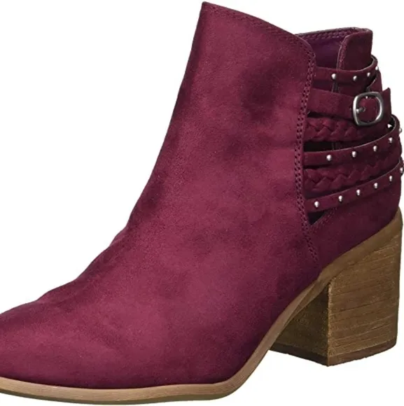 Carlos by Carlos Santana Malbec Ashby Bootie