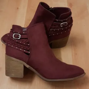 Carlos by Carlos Santana Malbec Ashby Bootie