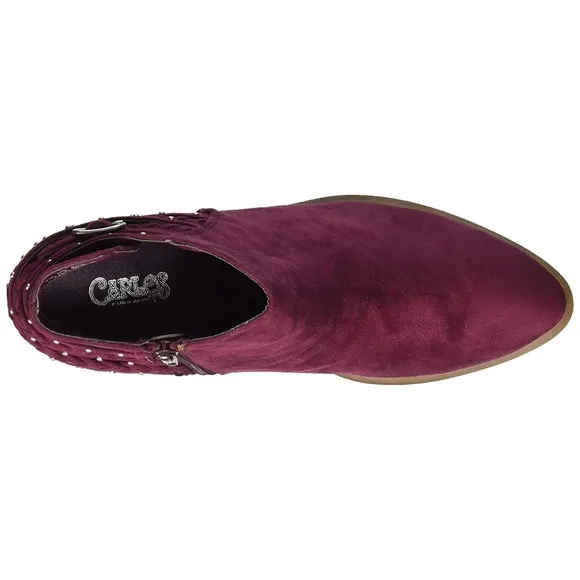 Carlos by Carlos Santana Malbec Ashby Bootie