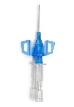 Closed IV Catheter Introcan Safety 3 18 Gauge 1.25 Inch Sliding Safety Needle