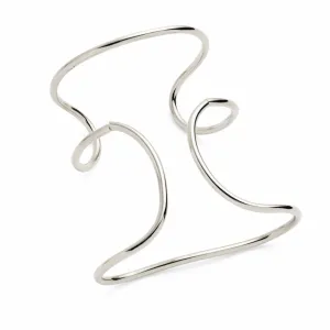 Contour Hand-Piece in Silver