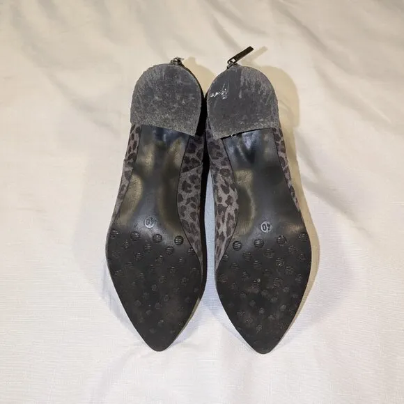 Cordani Queenie Cheetah Print Suede Leather Booties US Size 9/ EU Size…