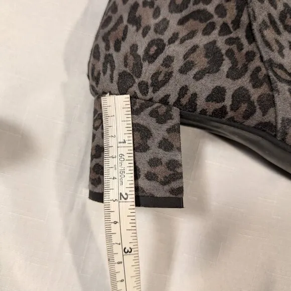 Cordani Queenie Cheetah Print Suede Leather Booties US Size 9/ EU Size…