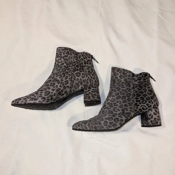 Cordani Queenie Cheetah Print Suede Leather Booties US Size 9/ EU Size…