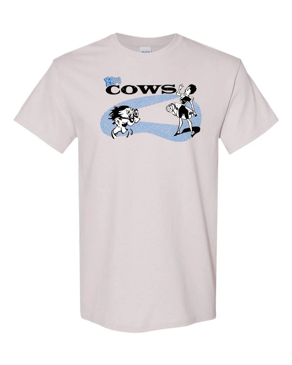 COWS "X-Ray Glasses" T-Shirt w/ AmRep NOISE back logo