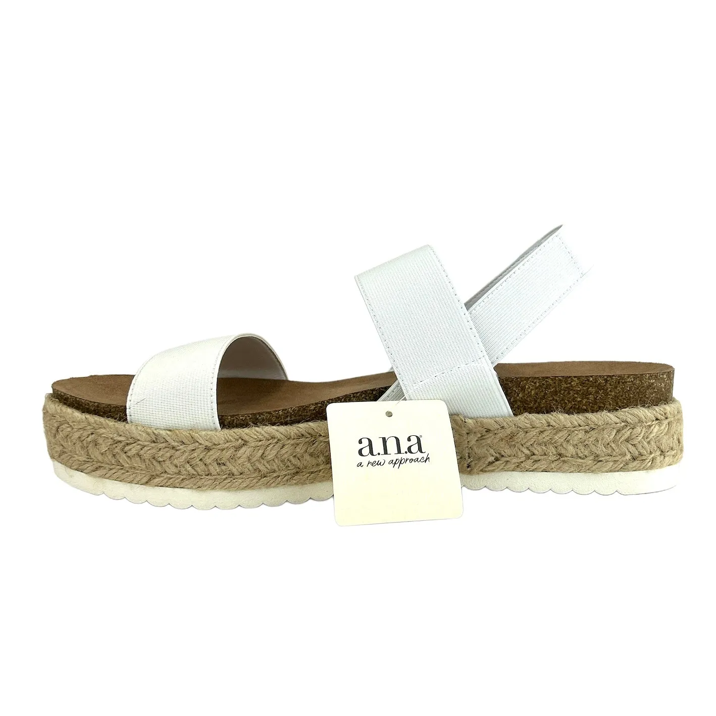 COY Women's Espadrilles Wedge Heels Elastic Strap Sandals