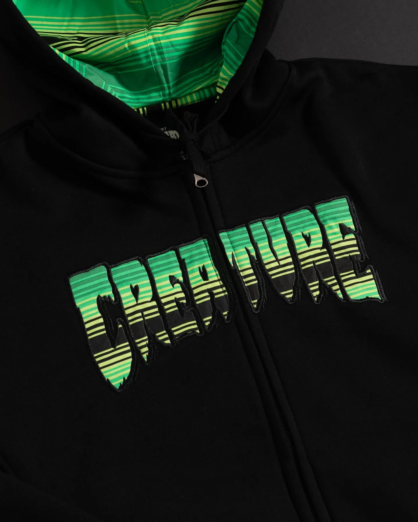 CREATURE SERAPE LOGO ZIP-UP SWEATSHIRT
