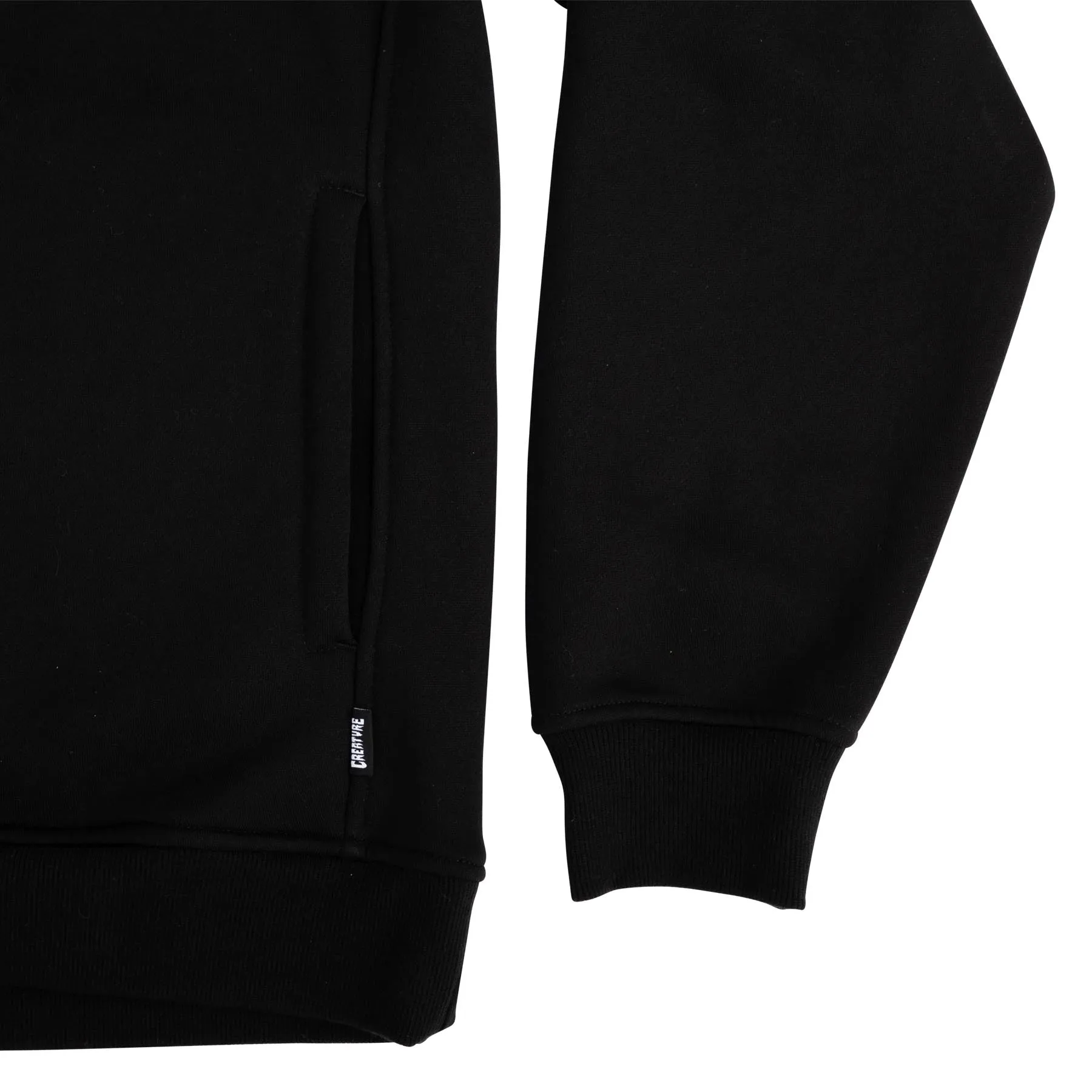 CREATURE SERAPE LOGO ZIP-UP SWEATSHIRT