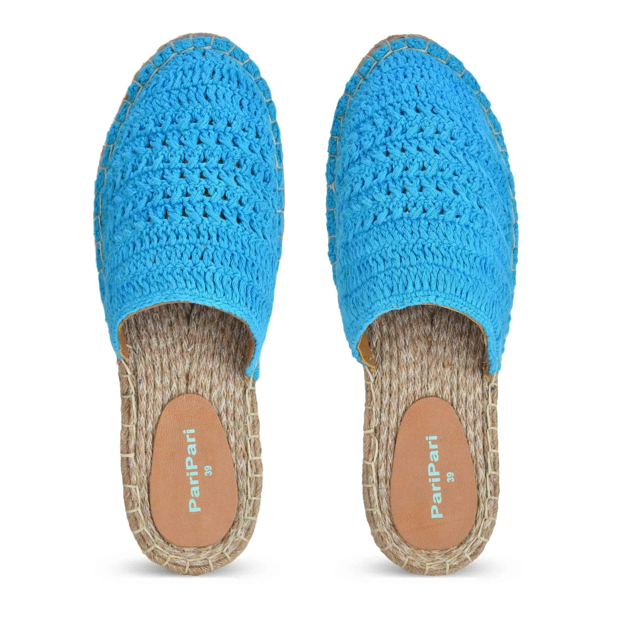 Croshia Blue Espadrilles Platform