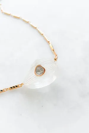 Crystal Coquito & Diamond Bead