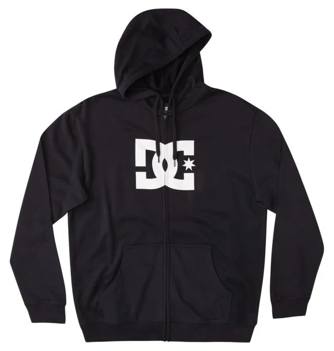 DC Mens Star Zip-Up Hoodie