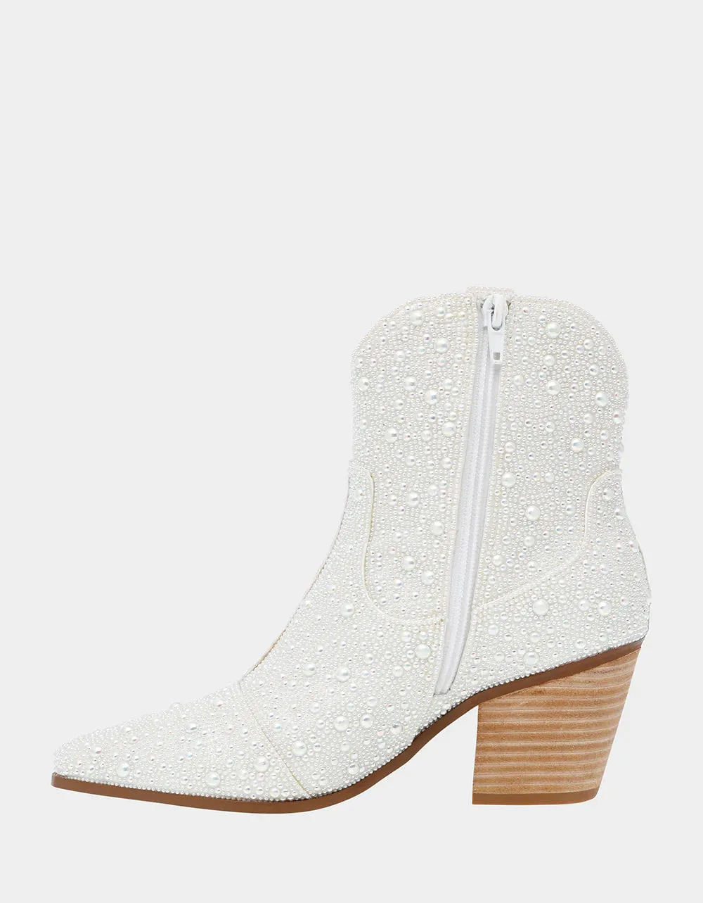 Diva Sparkle Bootie - Pearl