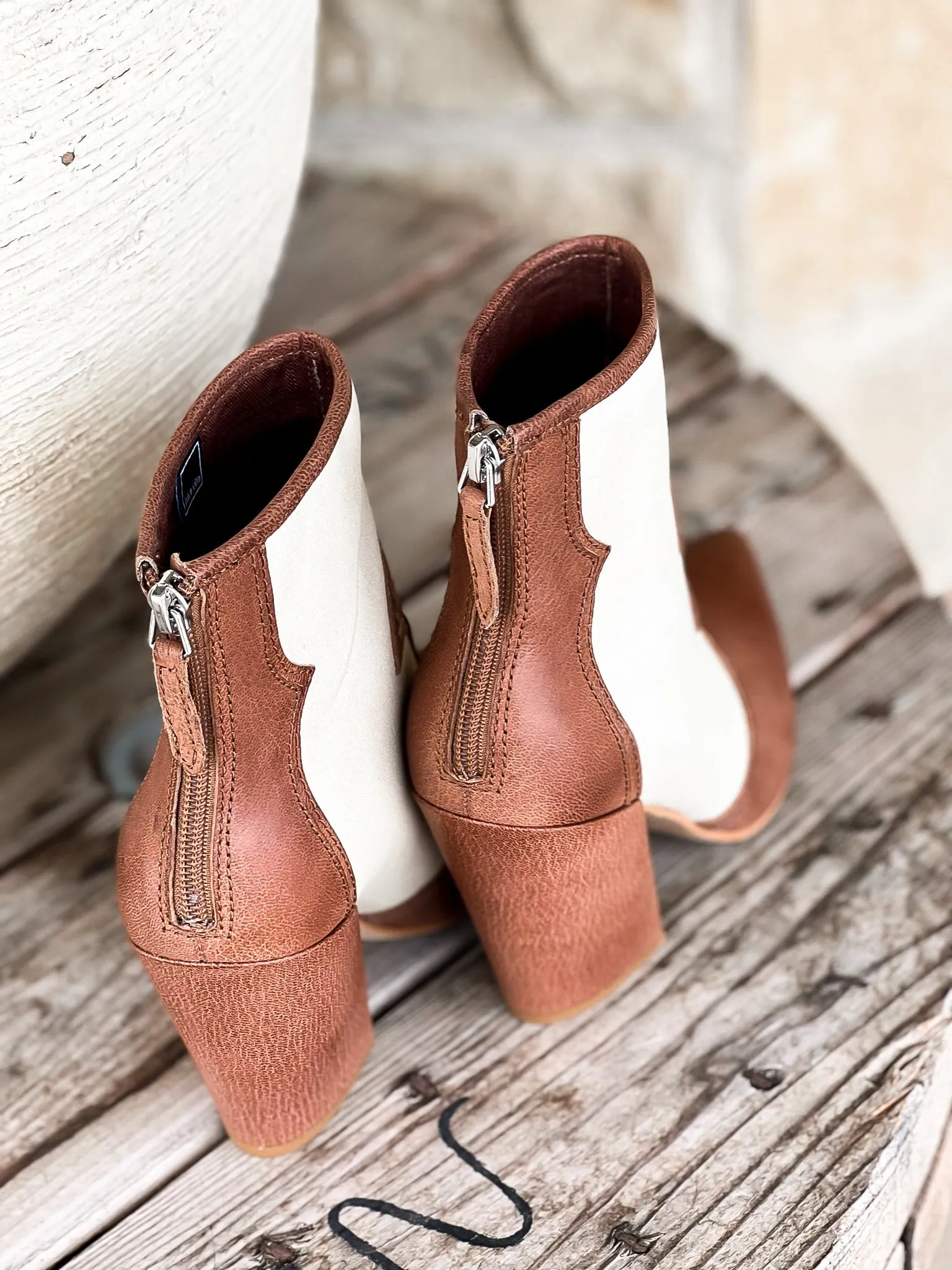 Dolce Vita Noraya Brown Multi Leather Boot