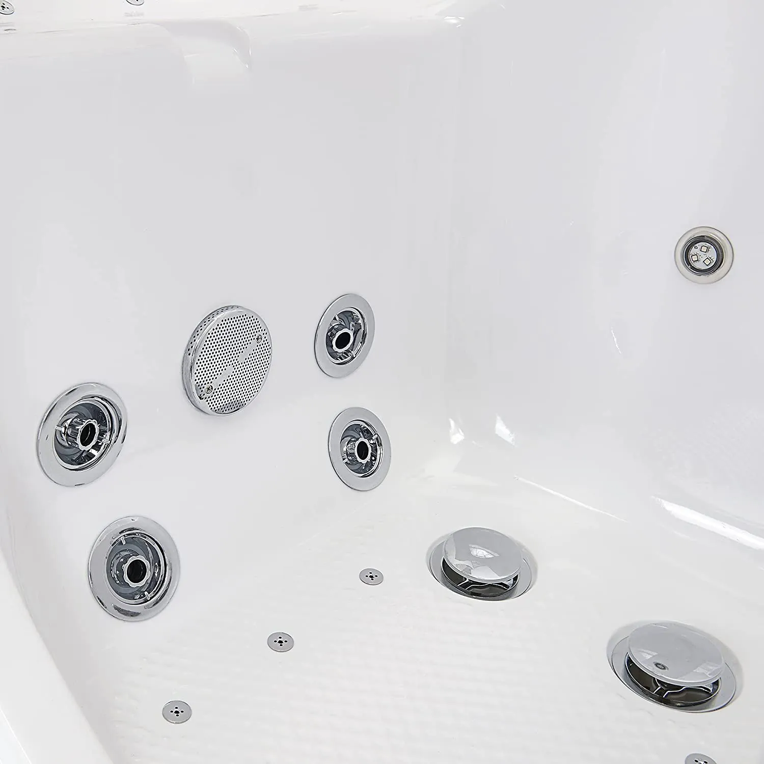Ellas Bubbles TO2SA3260L Tub4Two Walk in tub Two seat, Hydro air Massage, Fast Fill Faucet, Left Drain, White