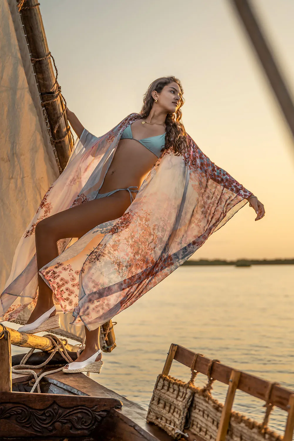 Espadrill Palamos 703 | Vitt Skinn