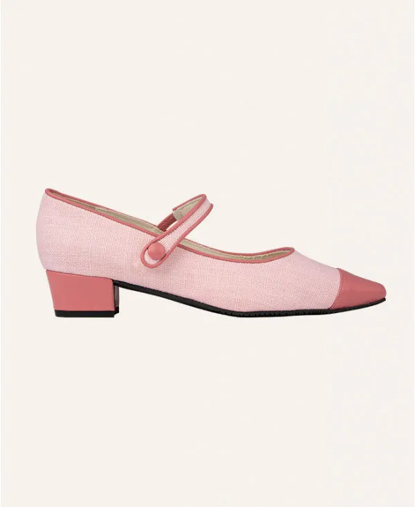 Espadrilles Pointues Bambie Linen Siena