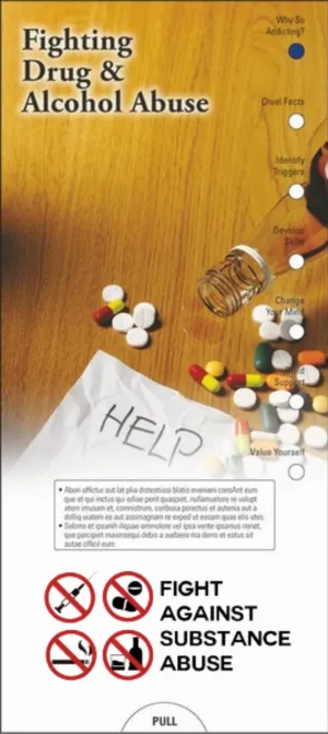 Fighting Drug & Alcohol Abuse Slide Chart - #403775