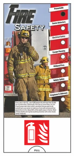 Fire Safety Slide Chart - #403768