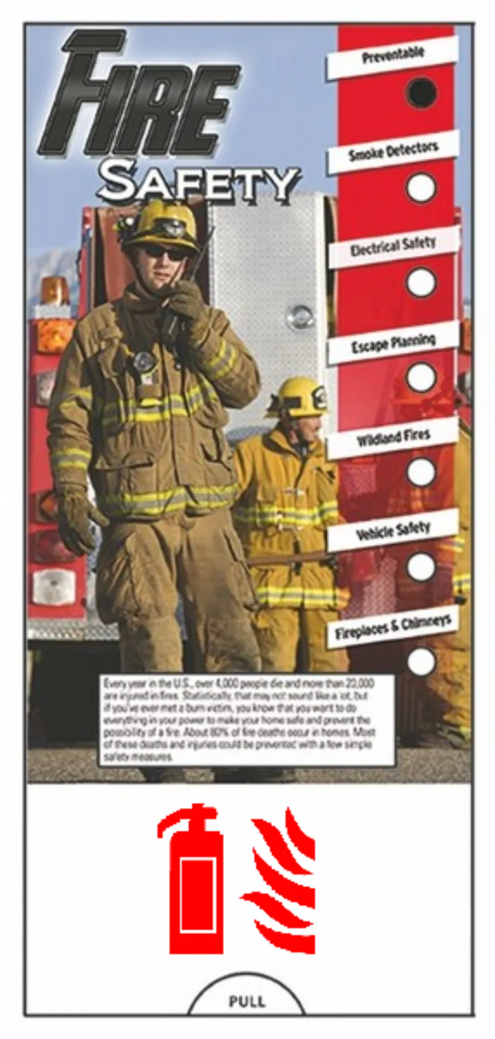 Fire Safety Slide Chart - #403768