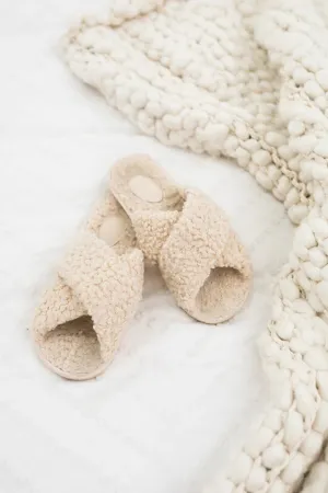 Fuzzy Slide Slipper M/L