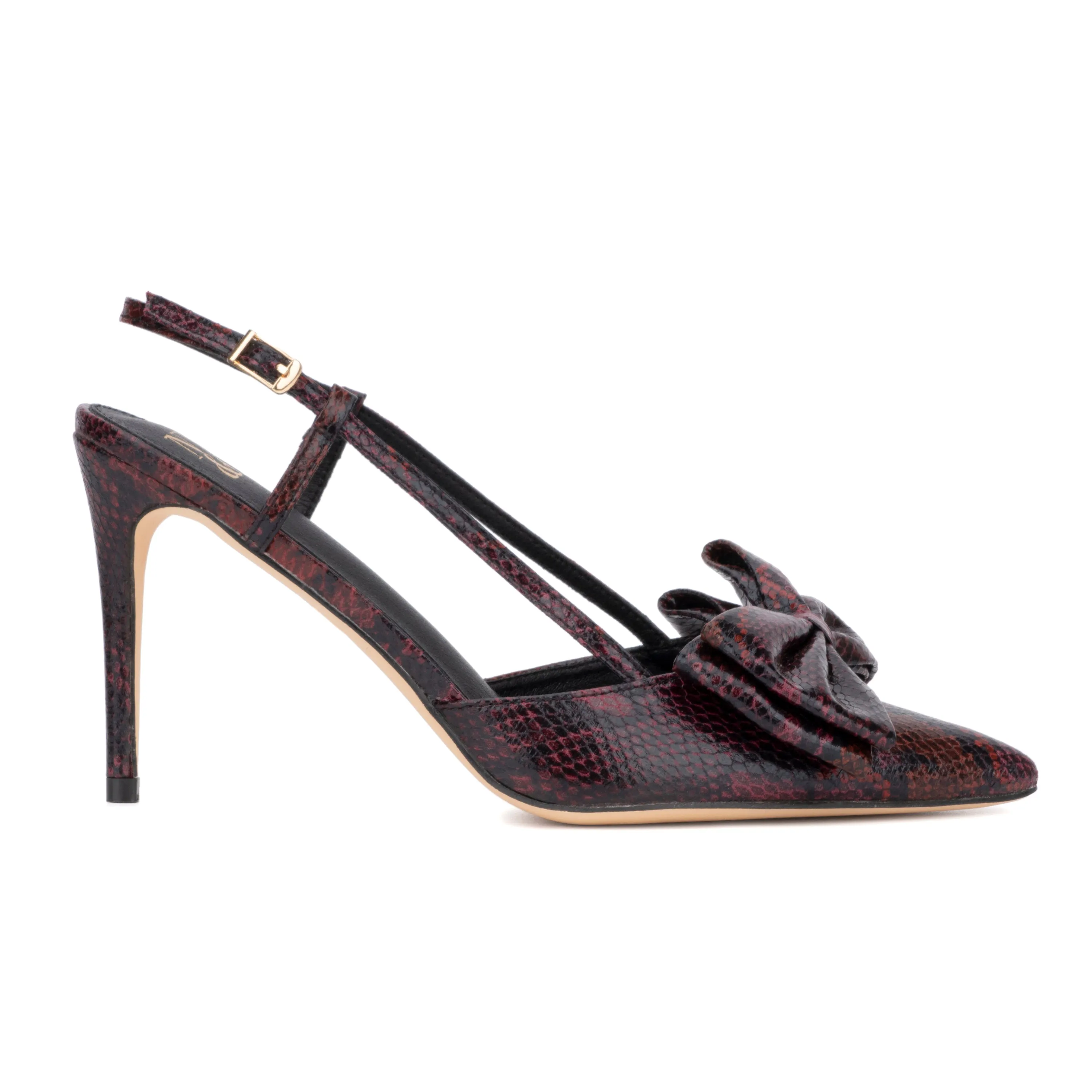 Georgina Bow Detail Slingback Pumps
