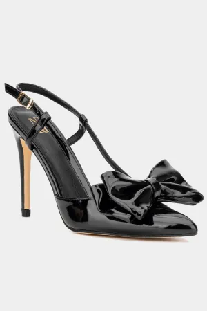 Georgina Bow Detail Slingback Pumps