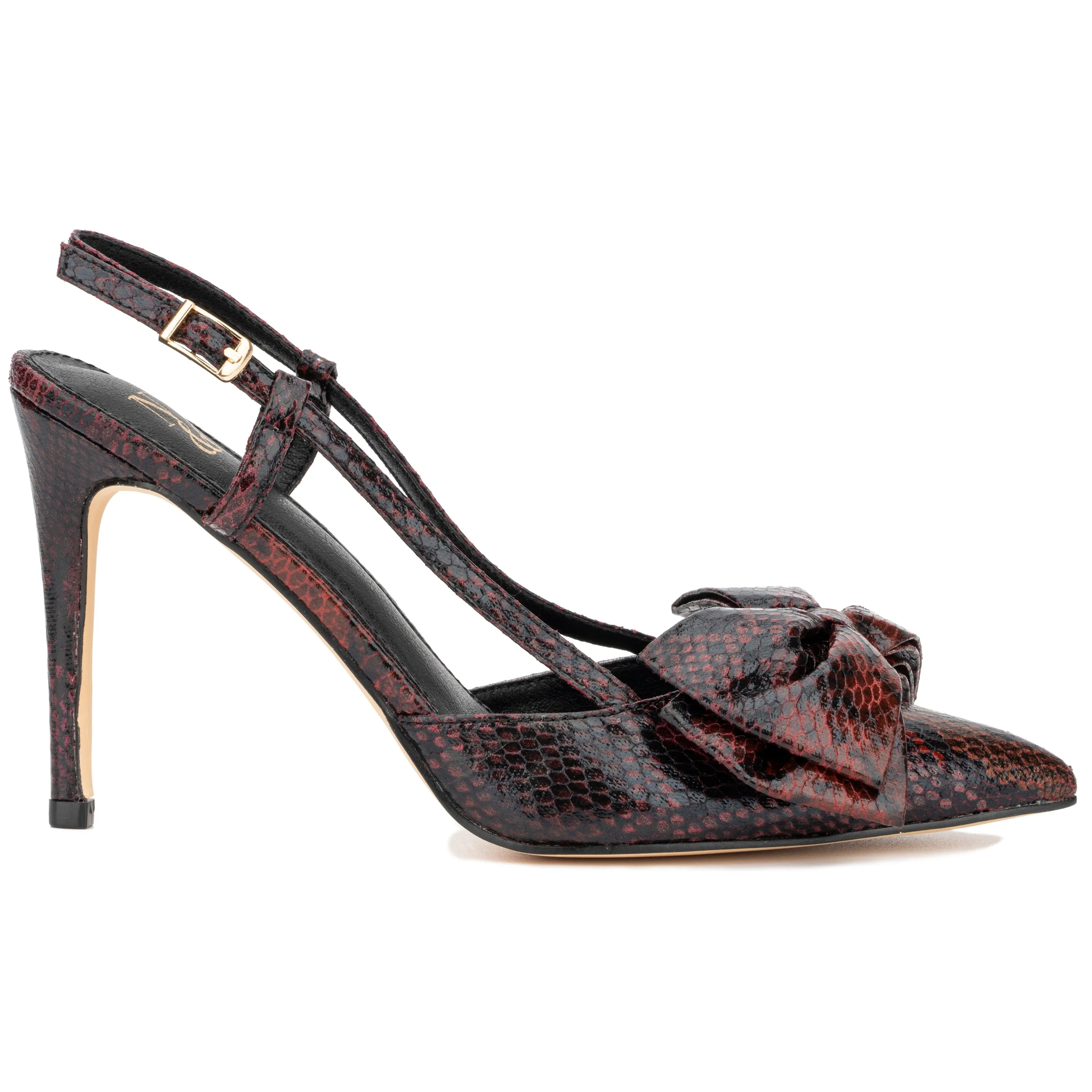Georgina Bow Detail Slingback Pumps