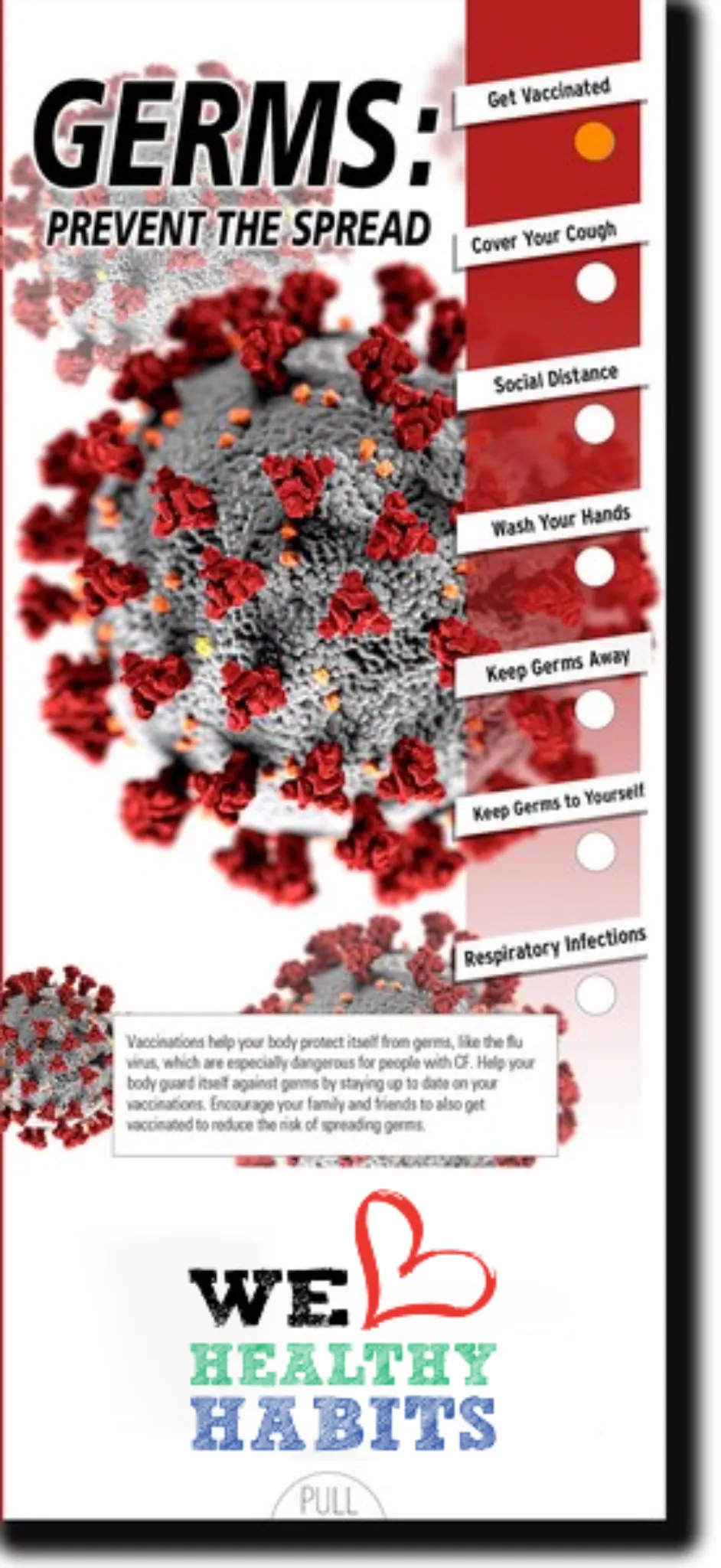 Germs: Prevent the Spread Slide Chart- #403716