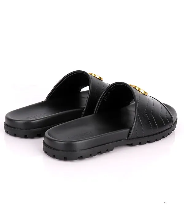 GG Logo Cover Slides|Black