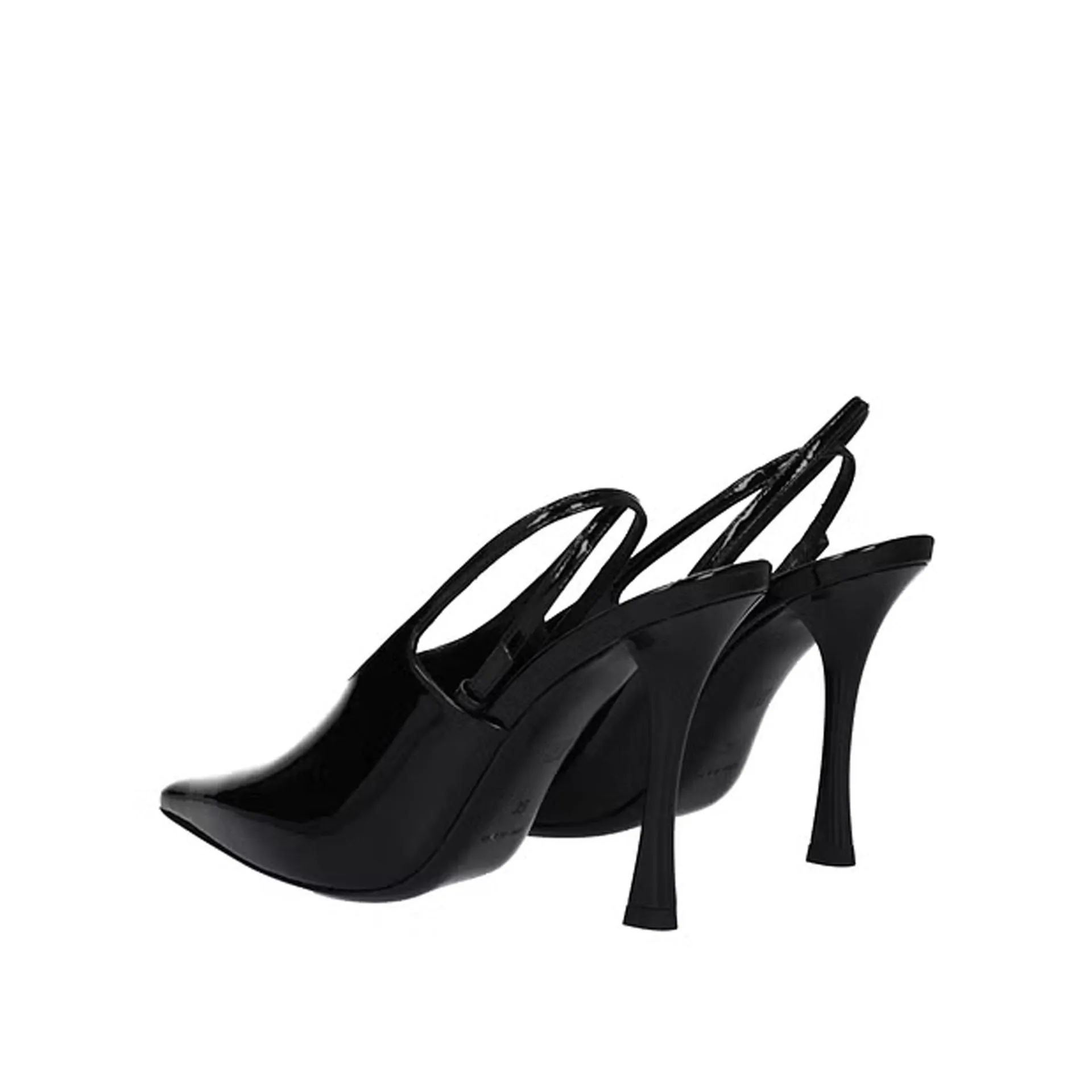 GIVENCHY Leather Slingback Pumps with Pointed Toe and 9.5 cm Heel