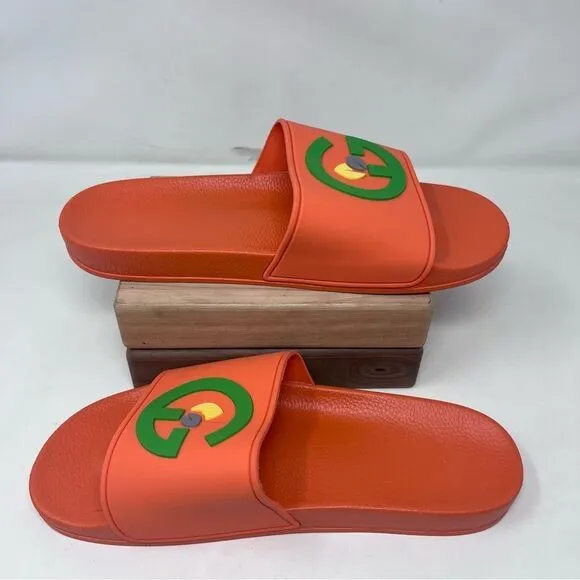 Growth Industries Logo Promotional Cannibis Merchandise Orange Slides