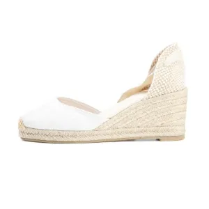 Hemp Rope Straw Sandals Sponge Cake Thick-soled Wedges With Baotou Linen