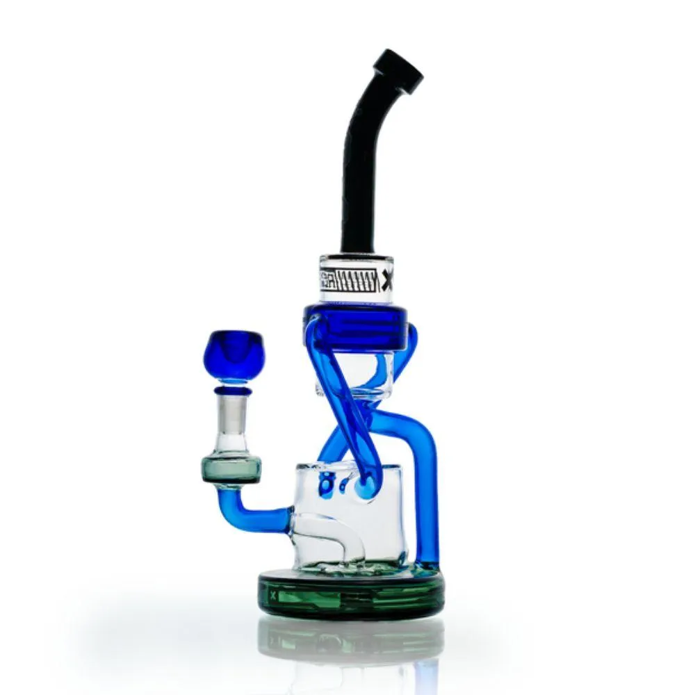 Hemper Cyberpunk XL Glass Bubbler - Various Colors - (1 Count)